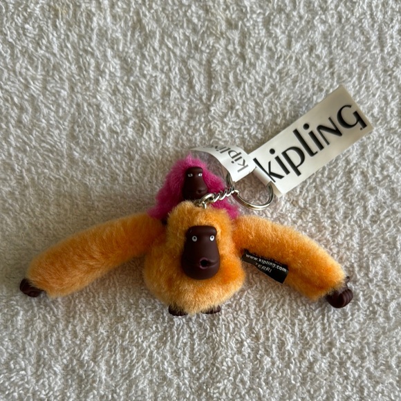 Kipling Baby Monkey Keychain Bag Charm - Picture 1 of 13
